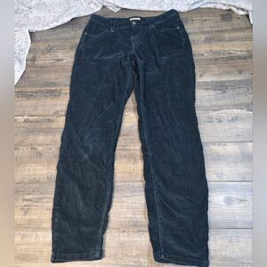 Burberry Brit Corduroy Westbourne Skinny Ankle 30w  black